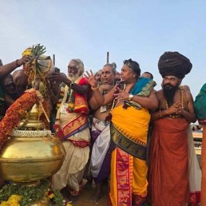 திருச்செந்தூர் சுப்பிரமணியசுவாமி கோவிலில் இன்று திருக்குட நன்நீராட்டுப் பெருவிழா!