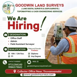 Goodwin Land Surveys Hiring Announcement