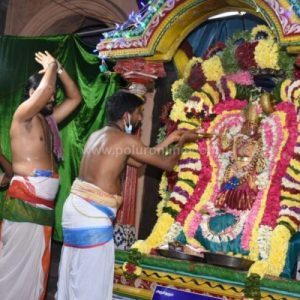 திருவண்ணாமலை அருள்மிகு துர்க்கை அம்மன் திருக்கோவிலில் நவராத்திரி மூன்றாம் நாள்!